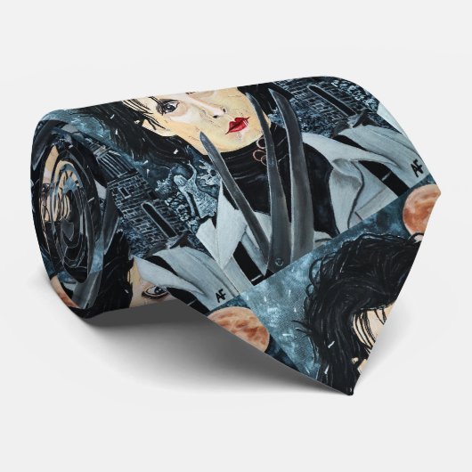 Cravate Tableau de l'artiste par Alfred Fox (Roulé)