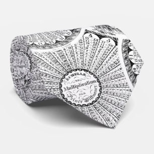 Cravate Tableau de multiplication de Steampunk de génie d