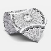 Cravate Tableau de multiplication de Steampunk de génie de (Roulé)