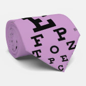 Cravate tableau de vision de l'oeil pour le médecin (Roulé)