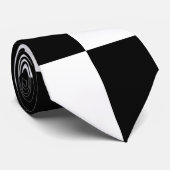 Cravate tableau d'échecs (Roulé)