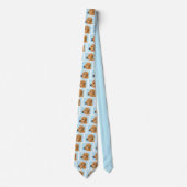Cravate Tableau Rhodesian Ridgeback - Art Chien original (Devant)