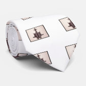 Cravate Tache d'encre 6,0 de Rorschach (Roulé)