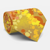 Cravate Tache orange (Roulé)