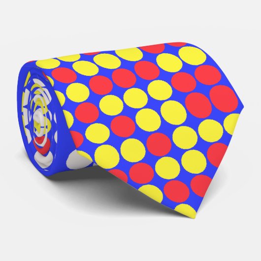 Cravate tachetée (Roulé)