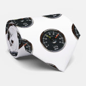 Cravate Tachomètres automatiques analogiques vintages (Roulé)