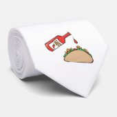Cravate taco avec sauce piquante (Roulé)