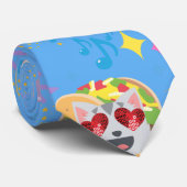 Cravate taco cat emoji (Roulé)