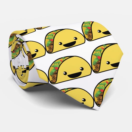 Cravate Taco heureux (Roulé)