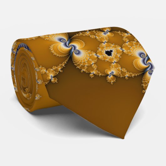 Cravate Tailspin - Art fractal (Roulé)