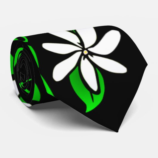 Cravate TAITIARE (Vert) (Roulé)