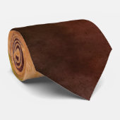 Cravate Tan et Ombre Brown (Roulé)