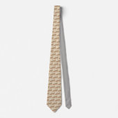 Cravate Tan T-Strap Personnage Danse Chorégraphe Chorégrap (Devant)