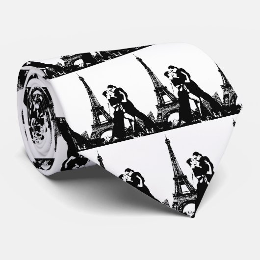 Cravate Tango à Paris (Roulé)