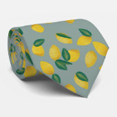 Cravate tango citron (Roulé)