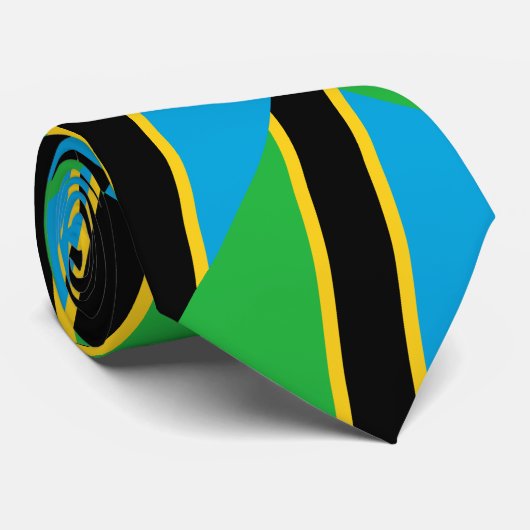 Cravate Tanzanie (Roulé)