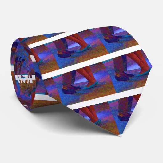 Cravate Tapis à longs poils avec moi (Roulé)