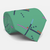 Cravate Tapis d'aéroport de PDX (Roulé)