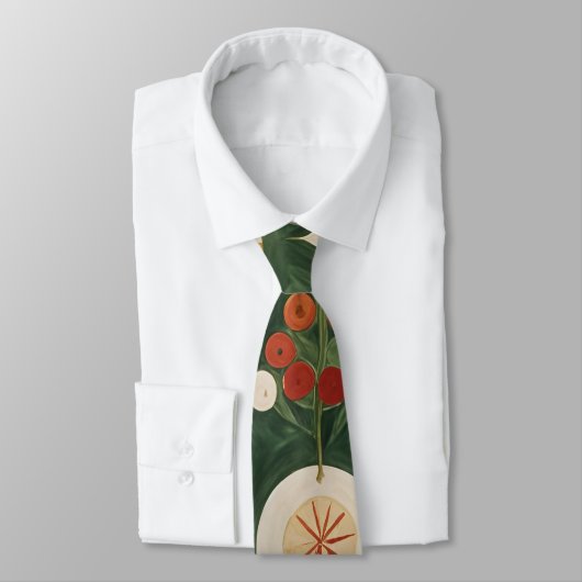 Cravate Tapisserie Abstraite à marée haute (Attaché)