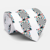 Cravate Tapisserie kényane Kaleidoscope (Roulé)