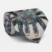 Cravate tarantule bleue (Roulé)