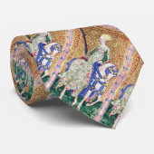 CRAVATE TAROTS DE RENAISSANCE ANTIQUE / FEMME DES ÉPÈRES (Roulé)