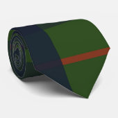Cravate Tartan à carreaux bleu vert et rouge (Roulé)