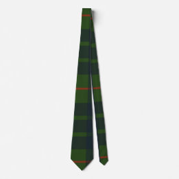 Cravate Tartan à carreaux vert et bleu