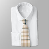 Cravate Tartan Brown clair (Attaché)