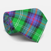 Cravate Tartan Clan Sutherland  (Roulé)