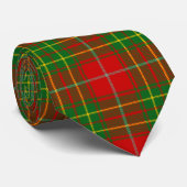 Cravate Tartan de Burnett de clan (Roulé)