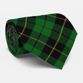 Cravate Tartan de chasse Clan Wallace (Roulé)