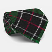 Cravate Tartan de chasse variant écossais du clan Sinclair (Roulé)