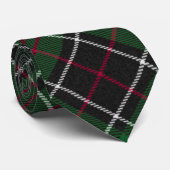 Cravate Tartan de chasse variant Sinclair Clan Plaid (Roulé)
