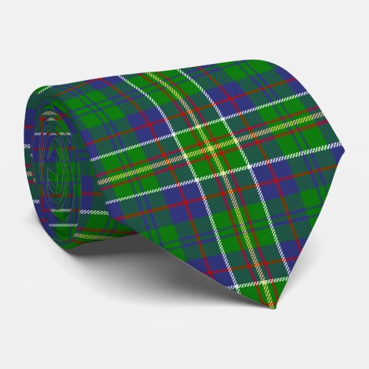 Cravate Tartan de chasseur de clan (Roulé)