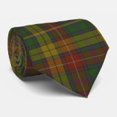Cravate Tartan de clan de Buchanan (Roulé)