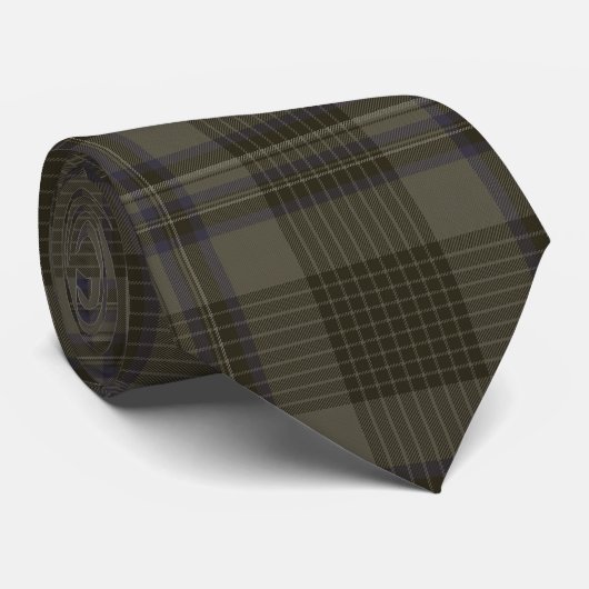 Cravate Tartan de clan de capot (Roulé)