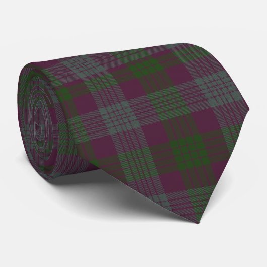 Cravate Tartan de clan de Lang (Roulé)