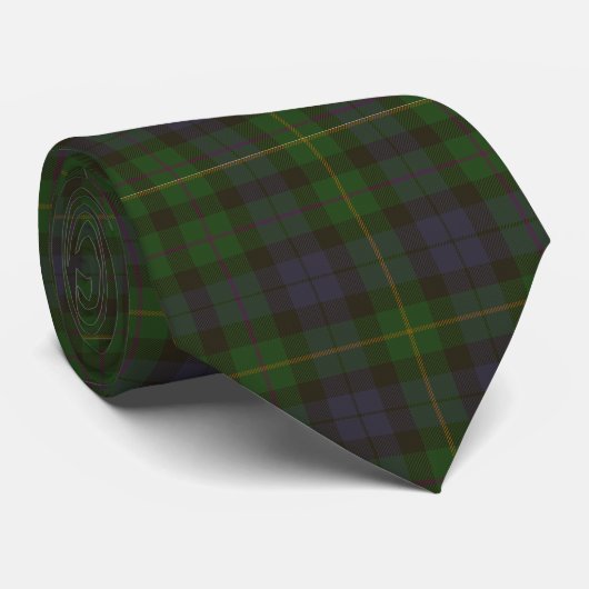Cravate Tartan de clan de MacBride (Roulé)