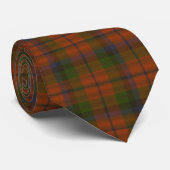 Cravate Tartan de clan de MacNaughton (Roulé)