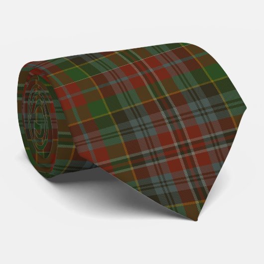 Cravate Tartan de clan de MacPherson (Roulé)