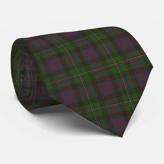 Cravate Tartan de clan de Malcolm (Roulé)