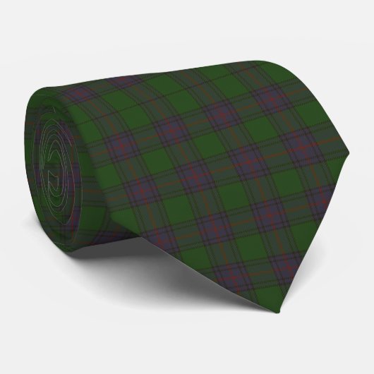 Cravate Tartan de clan de Shaw (Roulé)