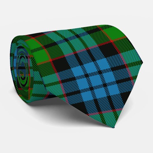 Cravate Tartan de Fletcher de clan (Roulé)