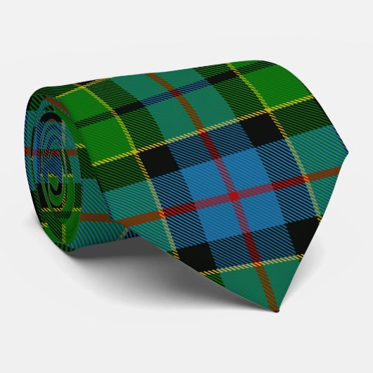 Cravate Tartan de Forsyth de clan (Roulé)