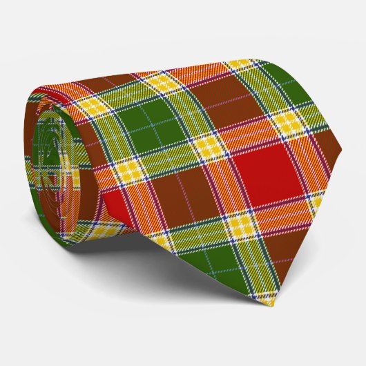 Cravate Tartan de Gibson de clan (Roulé)