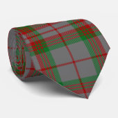 Cravate Tartan de gris de clan (Roulé)