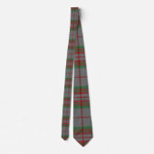 Cravate Tartan de gris de clan (Dos)