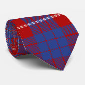 Cravate Tartan de Hamilton de clan (Roulé)