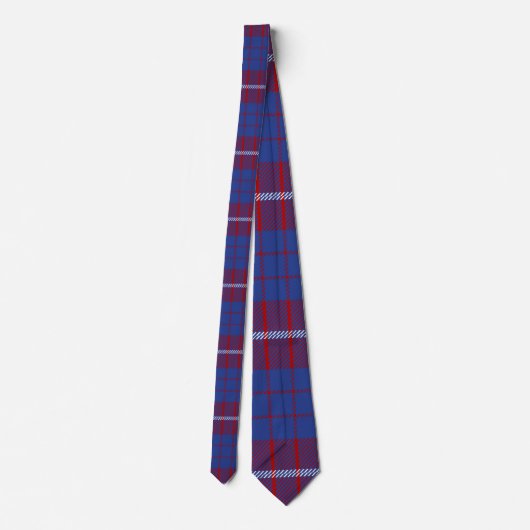 Cravate Tartan de Hamilton de clan (Dos)